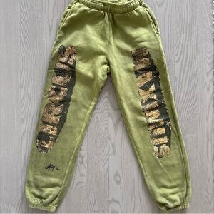 Travis Scott Circus Maximus Green Sweatpants
